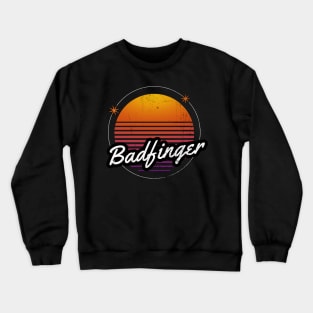 badfinger vintage moon #1 Crewneck Sweatshirt